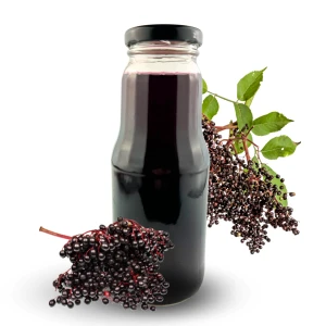 Butelka Czarny Bez 100% Tłoczony 300 ml