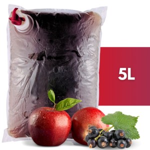 Sok Jabłko-Czarna Porzeczka Tłoczony 5l