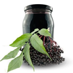 Słoik Czarny Bez 100% Tłoczony 900 ml