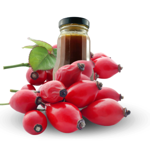 Butelka Dzika Róża 100% Tłoczony 300 ml 